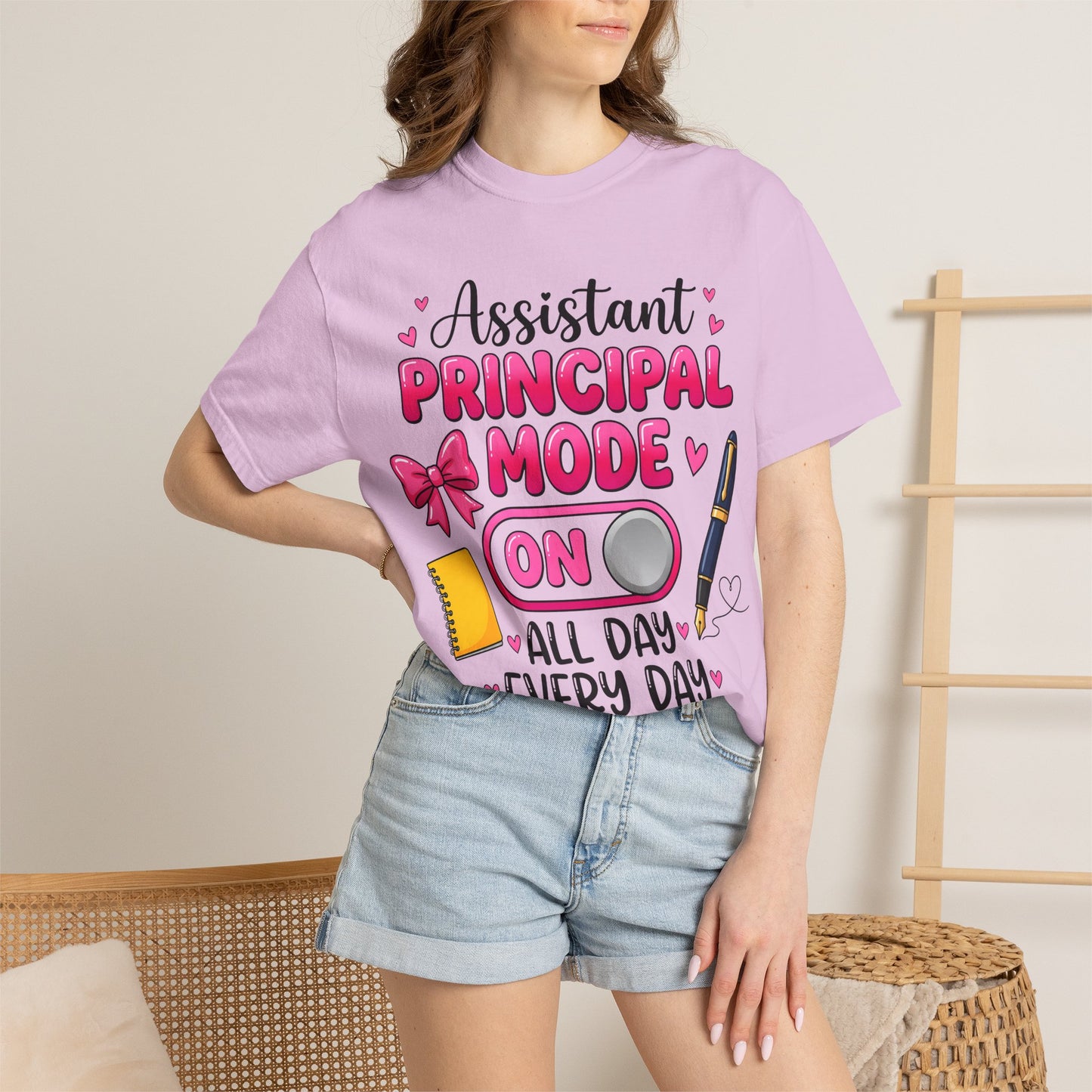 Assistant Principal Mode On T-Shirt — All Day Every Day