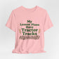 My Lesson Plans Have Tractor Tracks Ag Teacher Graphic Tee