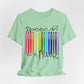Rainbow Flair Pen School Staff Tee - Speech With Flair