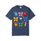 Back-to-School Cute School Supplies Doodles Graphic Tee