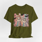 Quilted Cute Ghost Sisters Halloween T-Shirt