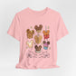 Snack Character T-Shirt — “Just Here for the Snacks” Graphic Tee