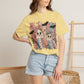 Quilted Cute Ghost Sisters Halloween T-Shirt