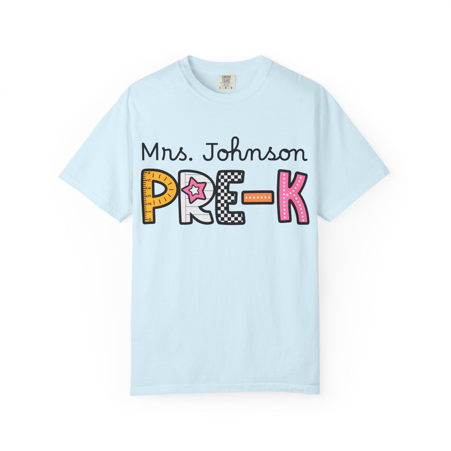 Personalized Pre-K Teacher T-Shirt