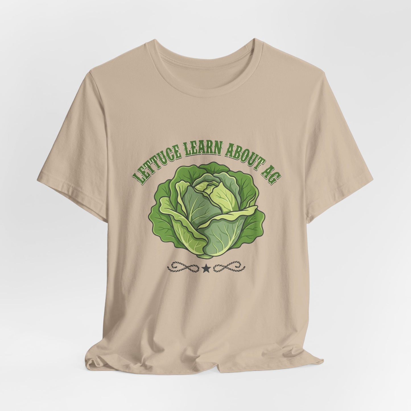 Lettuce Learn About AG Teacher Graphic Tee