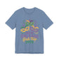 New Orleans Girl Trip 2026 T-Shirt — Mardi Gras Masks Bachelorette Tee
