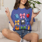 Back-to-School Cute School Supplies Doodles Graphic Tee