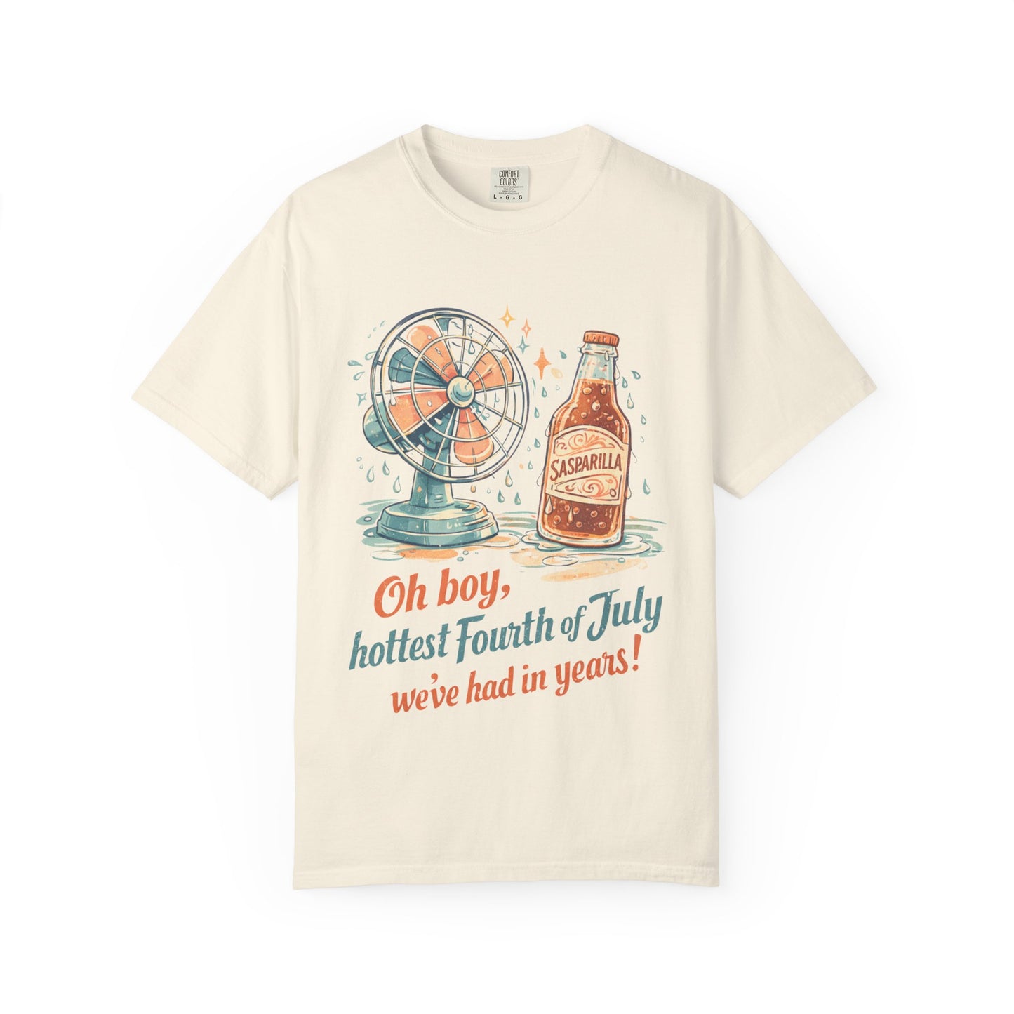 Progress Vintage Tee — "Oh boy, hottest Fourth of July we've had in years!"