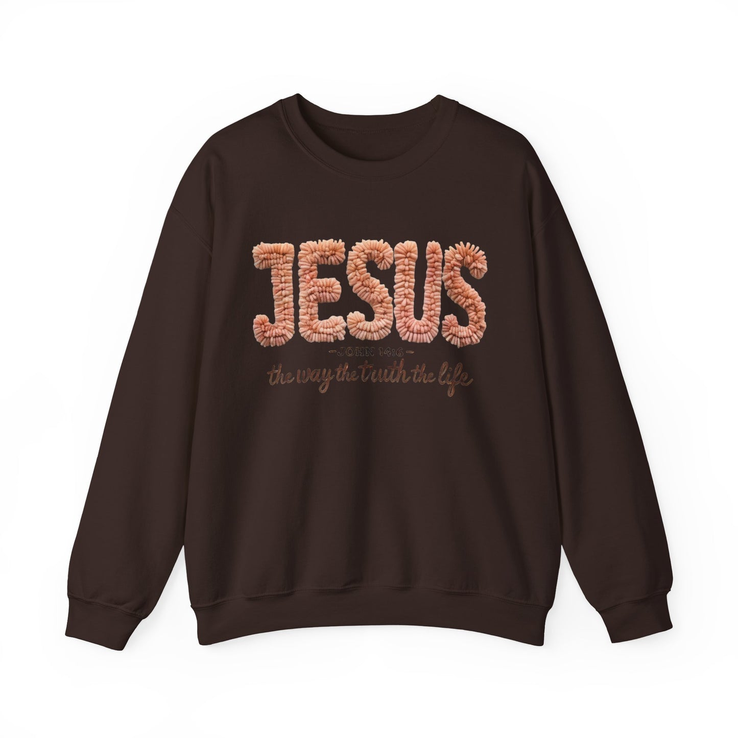 Jesus "the way the truth the life" John 14:6 Christmas Sweatshirt Crewneck