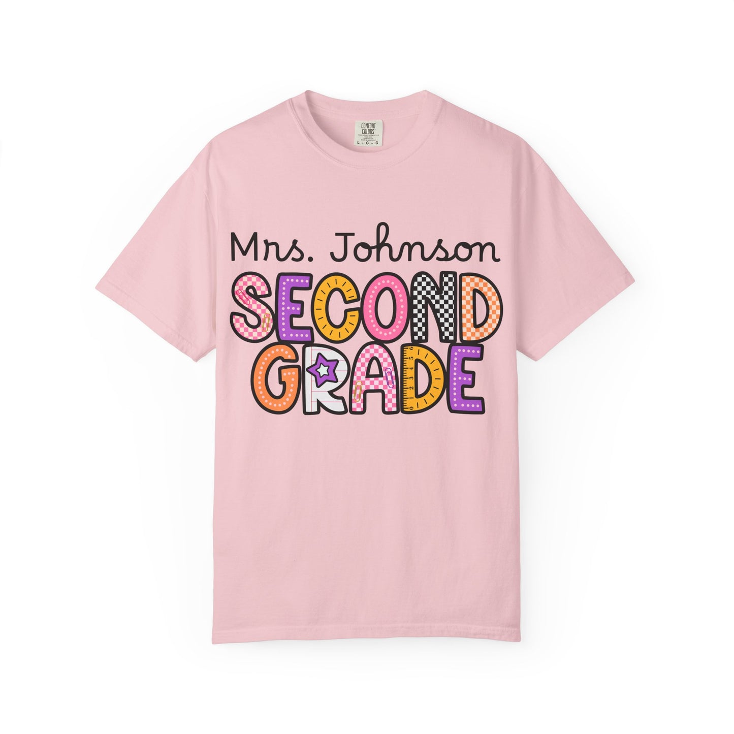 Personalized Second Grade Teacher T-Shirt
