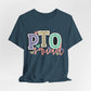 Colorful PTO Teacher/Parent Volunteer Squad Tee