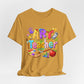 Colorful Palette & Supplies Art Teacher Tee