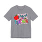 Colorful Faux Glitter Tee - PE Teacher