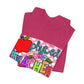 Colorful Faux Glitter Tee - PE Teacher