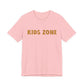 Kids Zone Daycare T-Shirt — Leopard Lettering