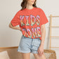 Kids Zone Daycare Comfort Colors Tee - Spring Pastels Plaid
