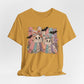 Quilted Cute Ghost Sisters Halloween T-Shirt