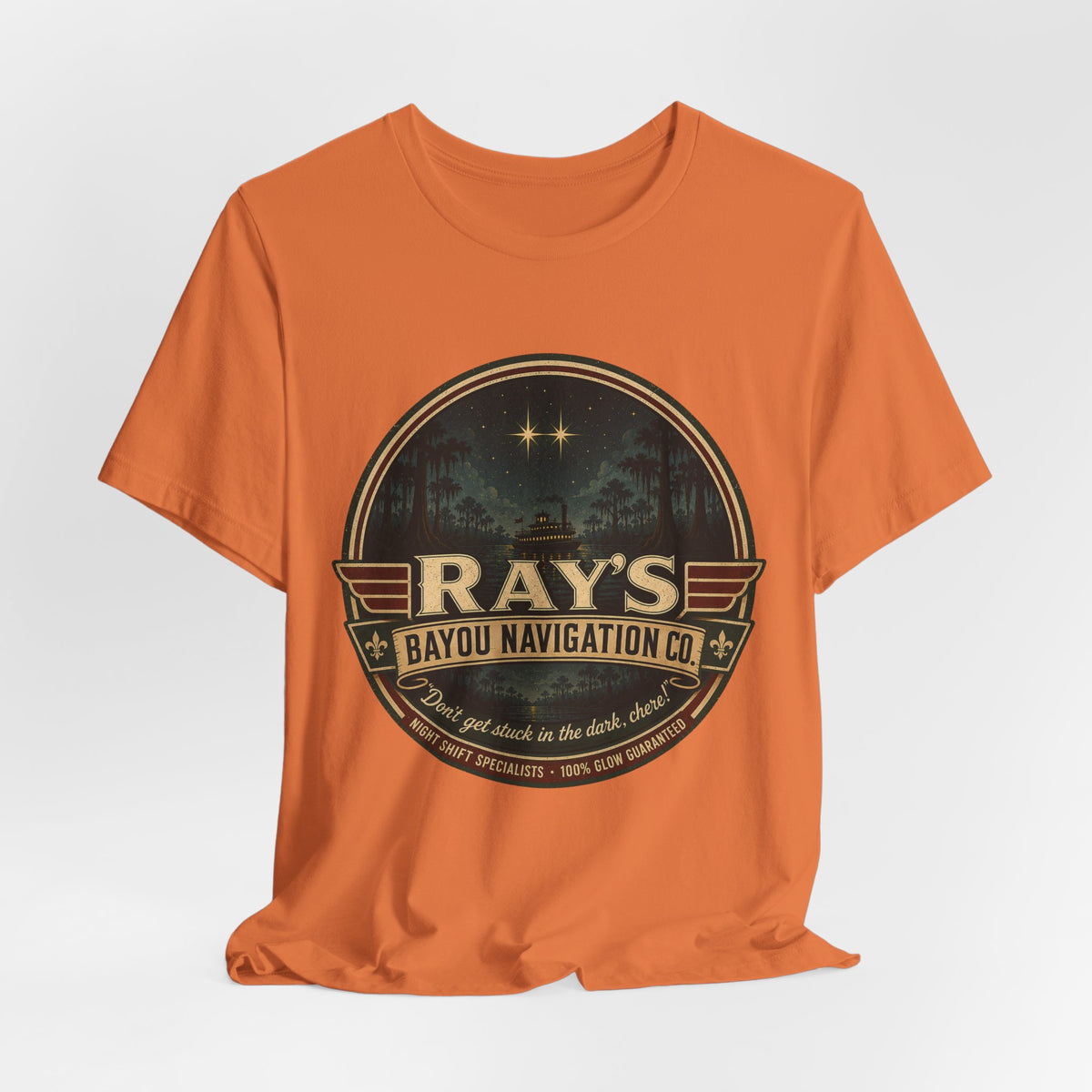 Ray’s Bayou Navigation Co. T-Shirt — Vintage Adventure Bayou Tee