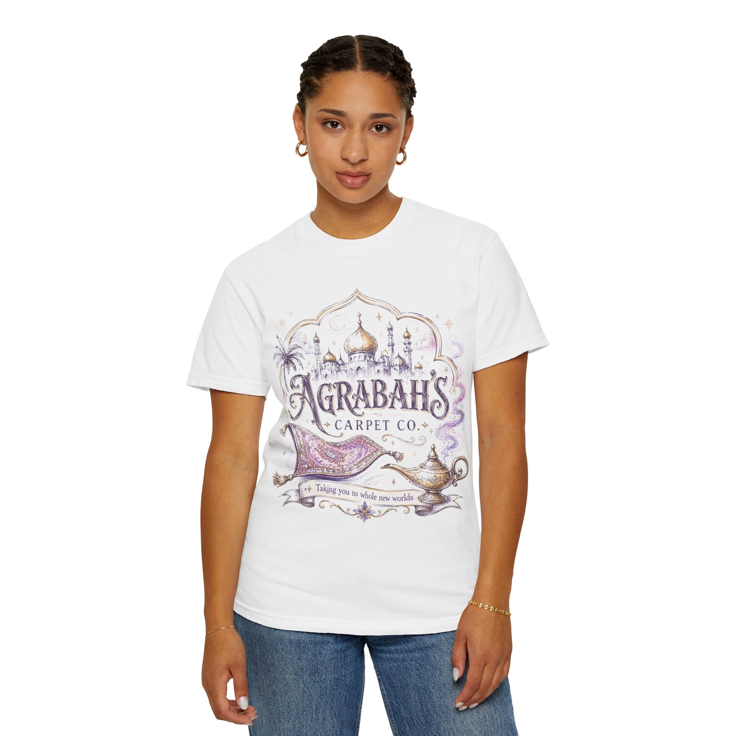 Agrabah's Carpet Co. T-Shirt — Vintage Magic Carpet Graphic Tee