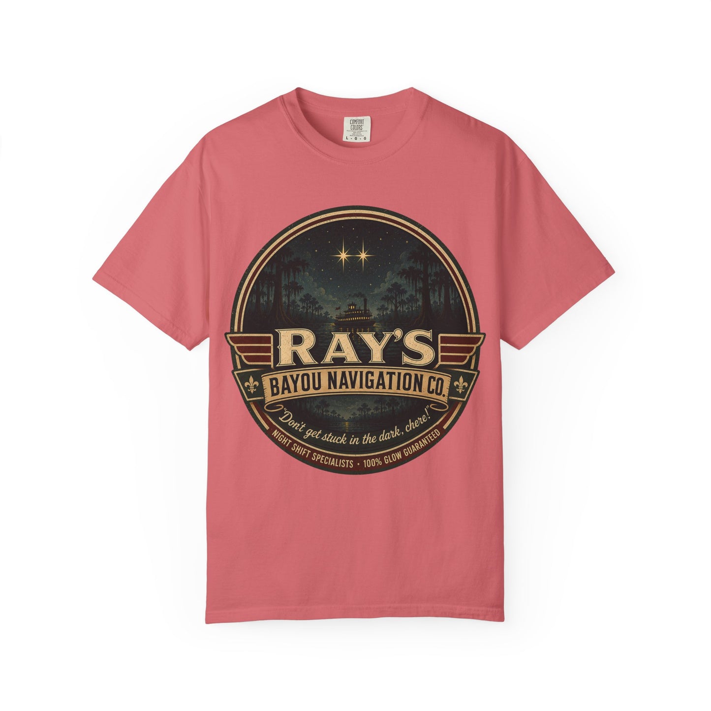 Ray’s Bayou Navigation Co. T-Shirt — Vintage Cajun Bayou Graphic Tee