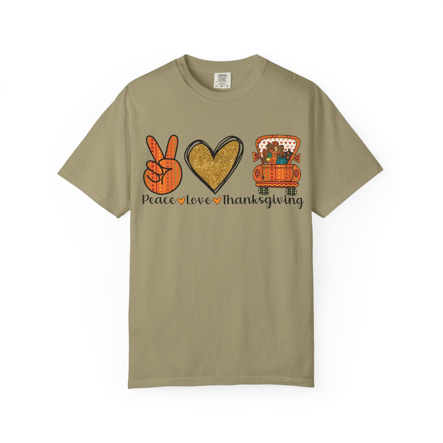 Peace, Love, Thanksgiving Graphic Tee