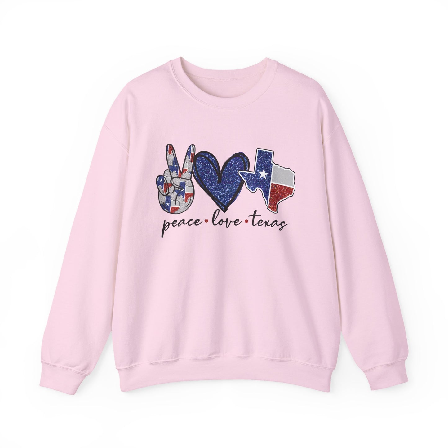 Peace Love Texas Sweatshirt Crewneck