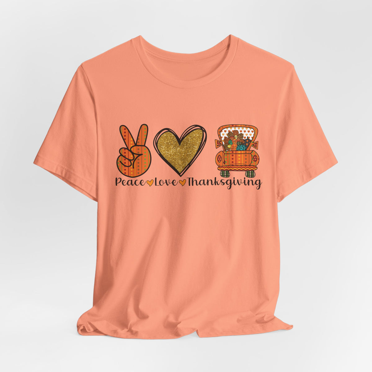 Peace, Love, Thanksgiving Graphic Tee
