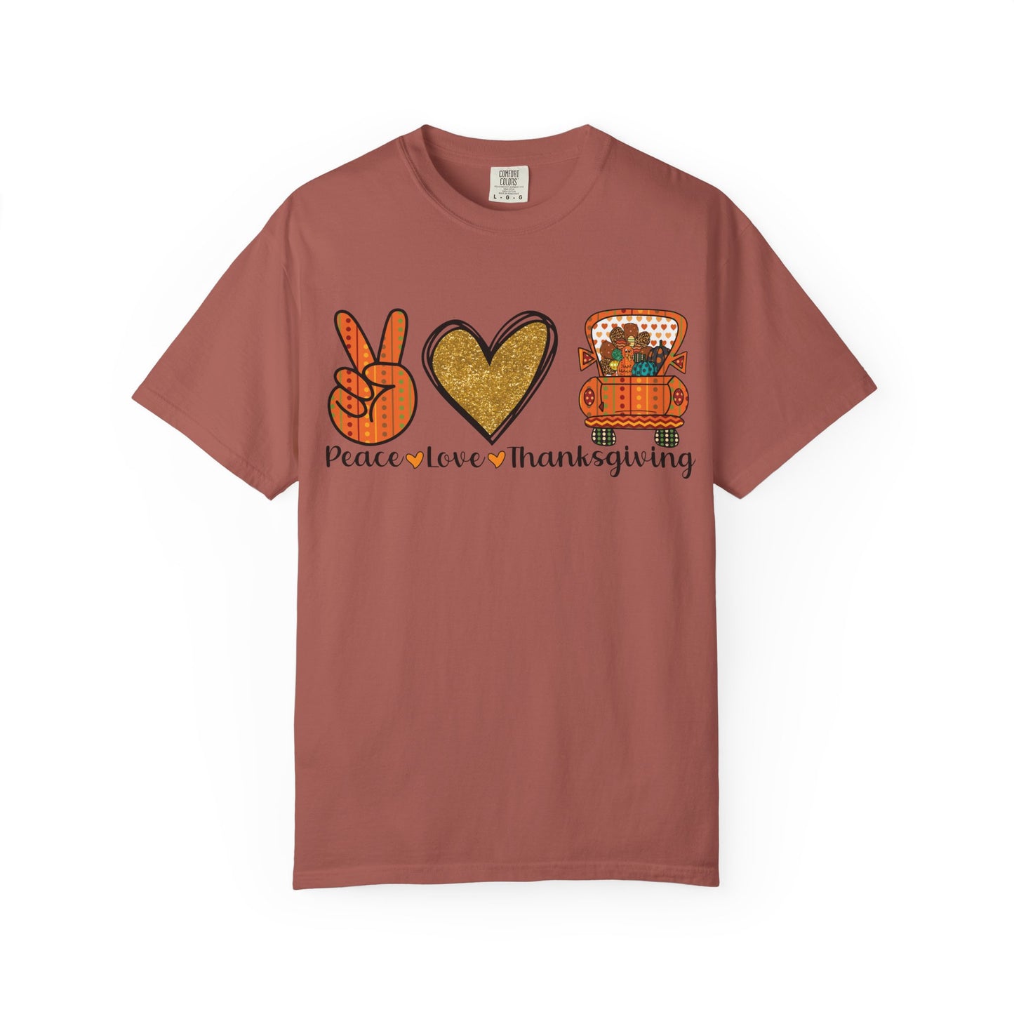 Peace, Love, Thanksgiving Graphic Tee