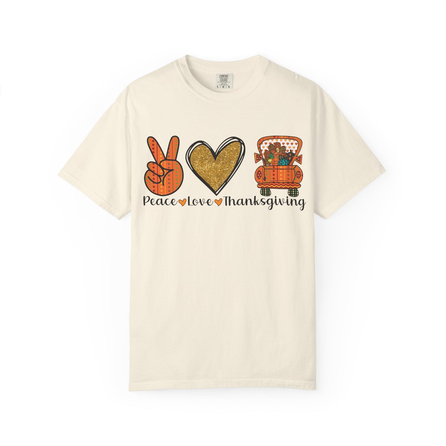 Peace, Love, Thanksgiving Graphic Tee