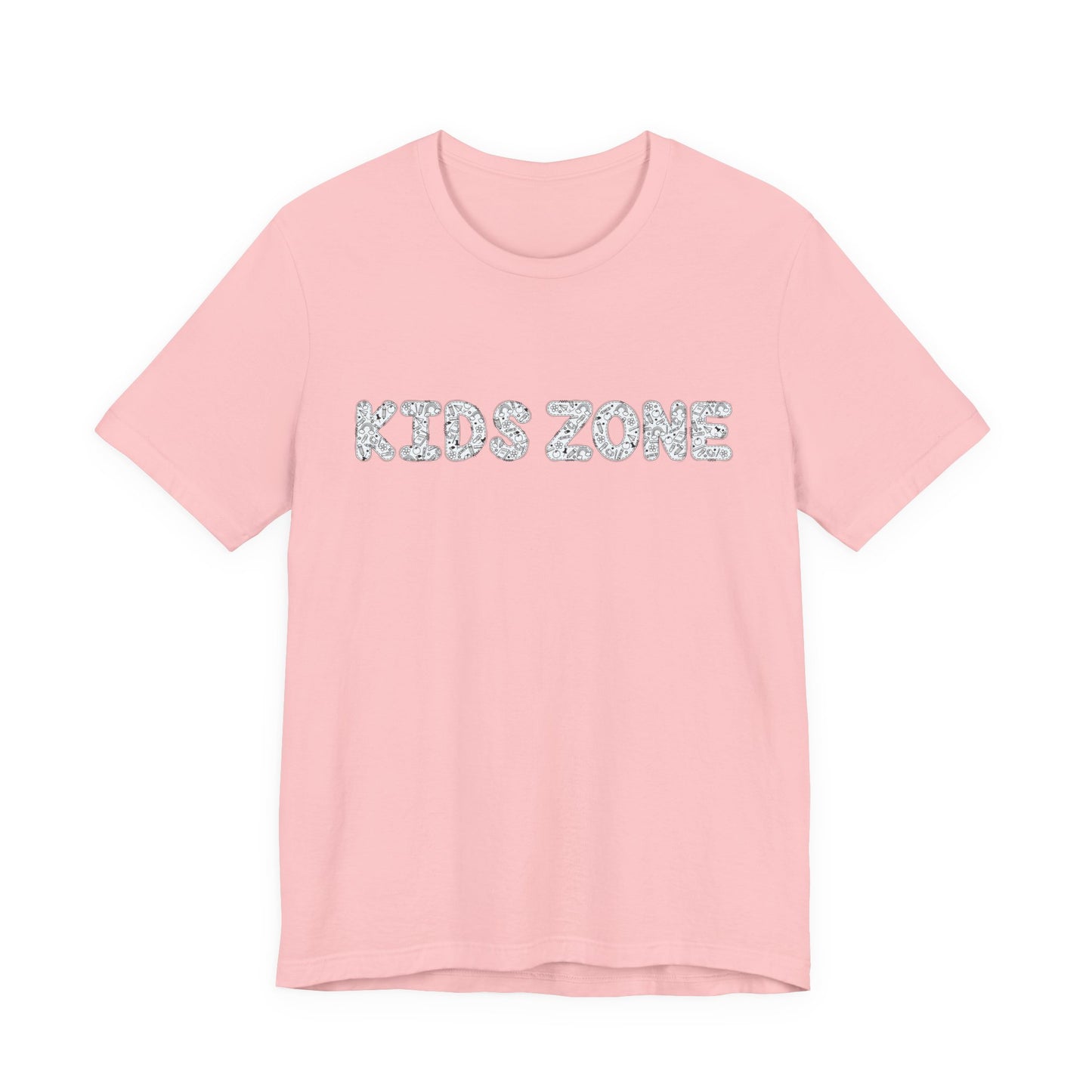 Kids Zone Daycare T-Shirt — School Doodles Lettering