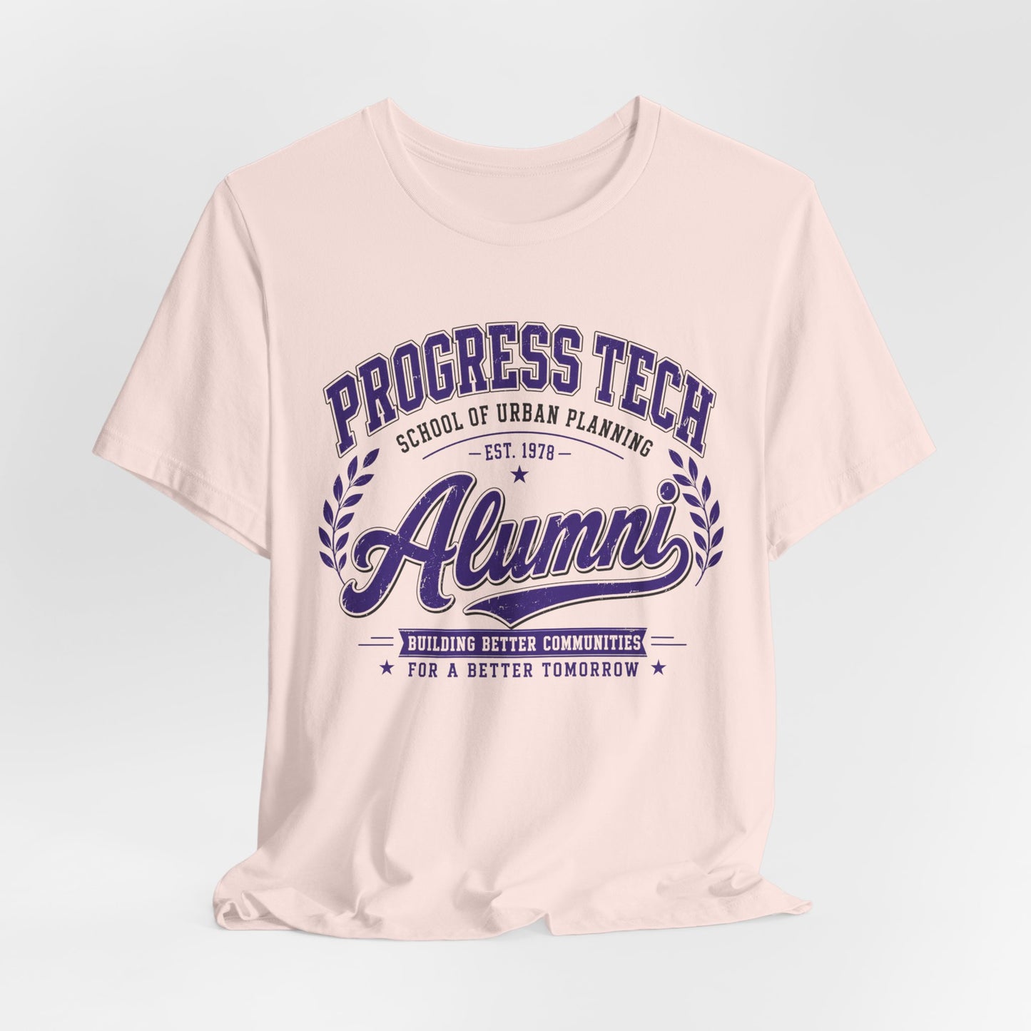 Progress Tech Alumni Tee — School of Urban Planning Vintage College T-Shirt