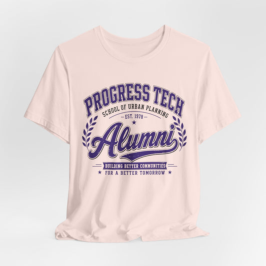 Progress Tech Alumni Tee — School of Urban Planning Vintage College T-Shirt