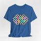 Lunch Lady T-Shirt — Retro Checkerboard Graphic Tee for School Staff & Cafeteria Heroes