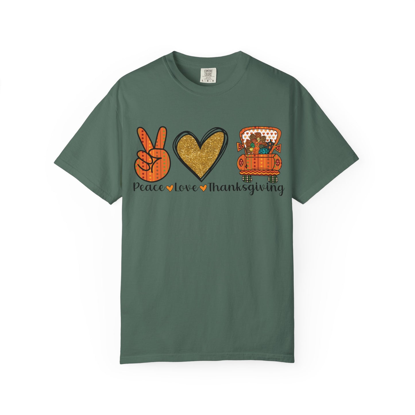 Peace, Love, Thanksgiving Graphic Tee