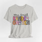 Personalized Colorful Kindergarten Teacher Graphic Tee