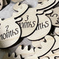 Moose Head Baby Milestones Photo Props