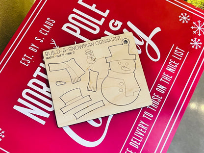 Assorted Pop-out DIY Ornaments