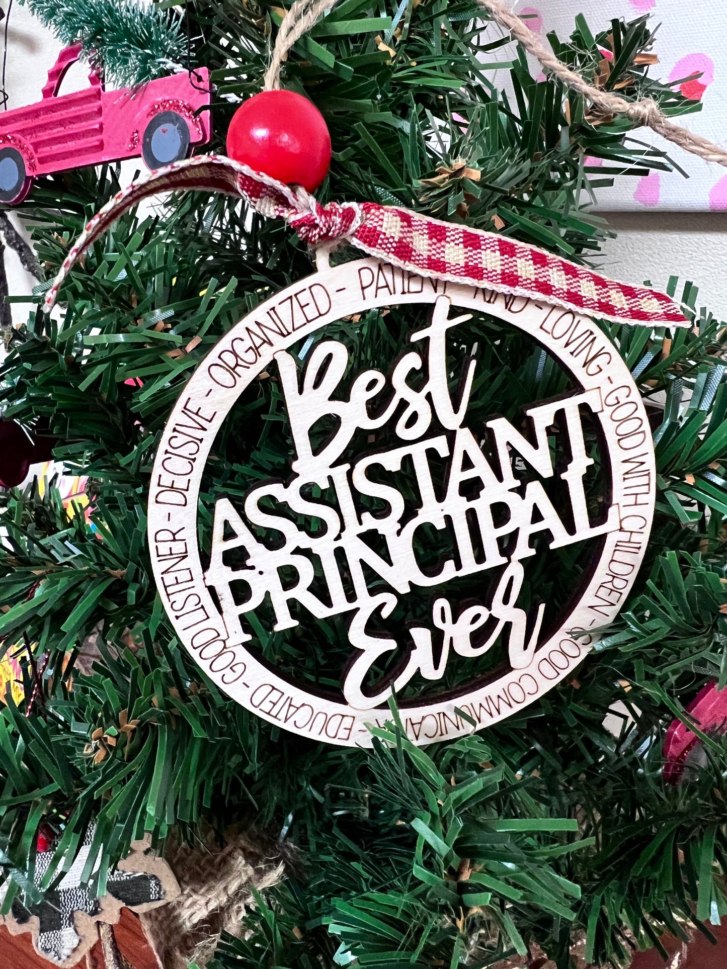 Best Assisstant Principal Ever Ornament