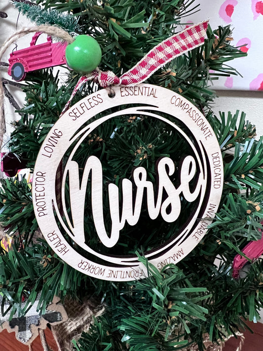 Best Nurse Ornament