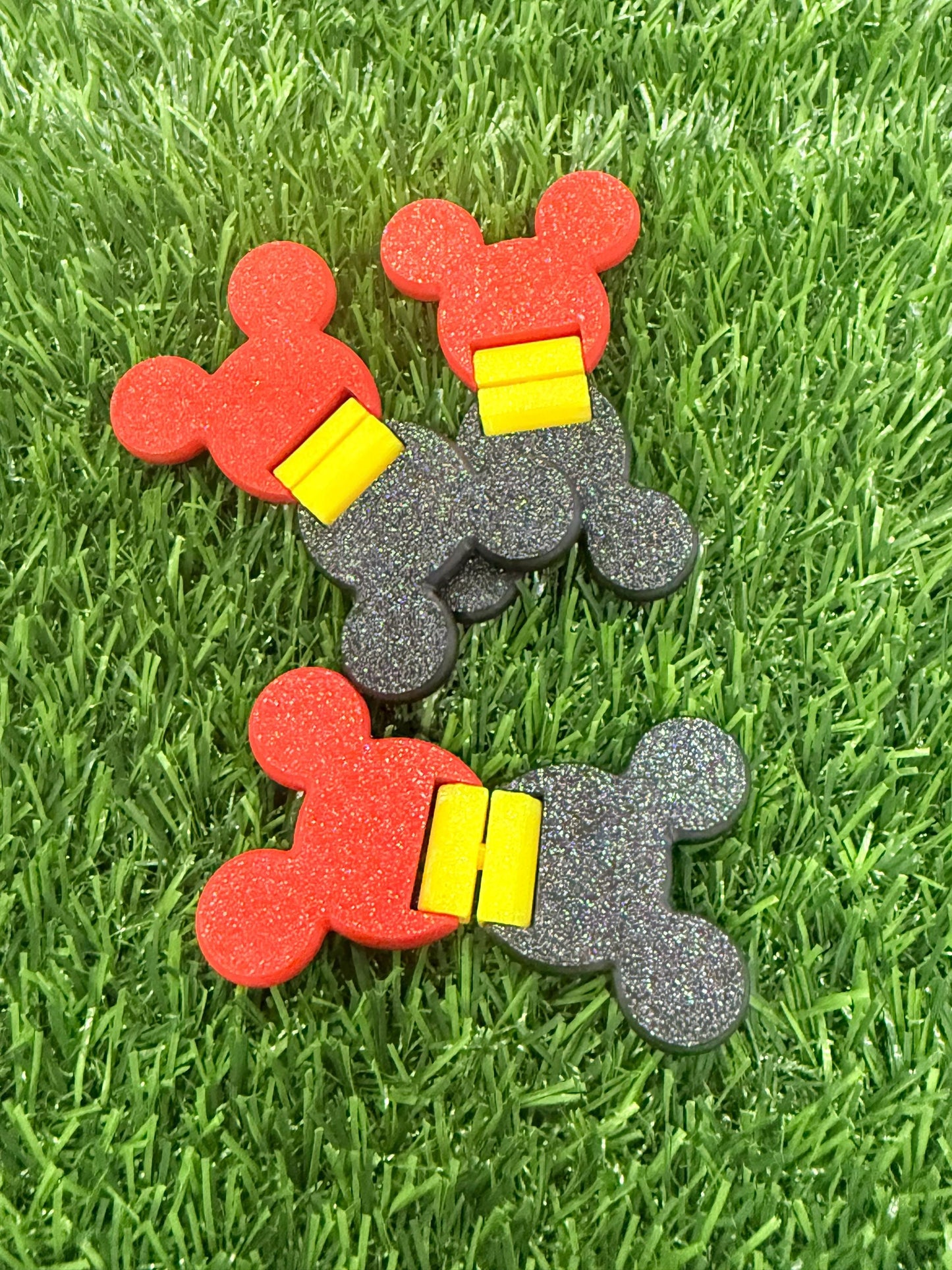 Retro Theme Park Fidget Spinner | Mouse Ear Inspired Sensory Toy | 3D Printed Park Toy
