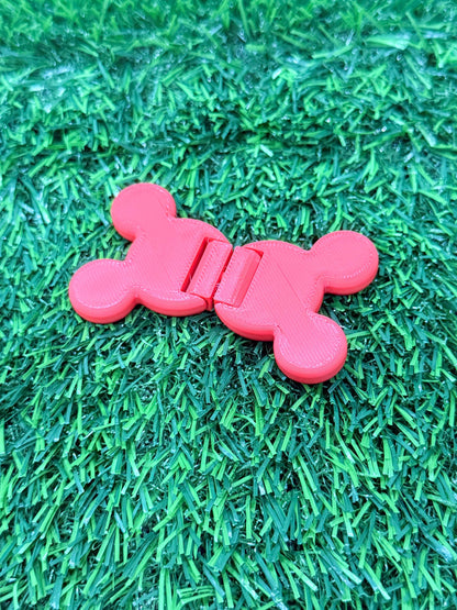 Retro Theme Park Fidget Spinner | Mouse Ear Inspired Sensory Toy | 3D Printed Park Toy