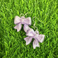 3D Printed Bow Earrings | Lightweight Coquette Style Jewelry (Bambu Lab)