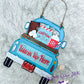 Rustic Truck Interchangeable Door Hanger