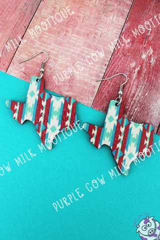 Aztec Texas Earrings