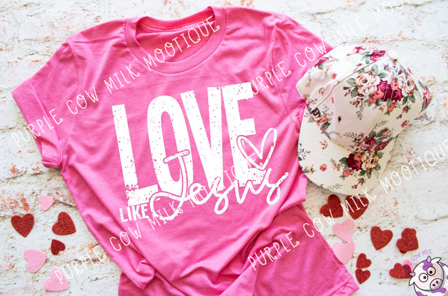 Love Like Jesus Screen Print Tee