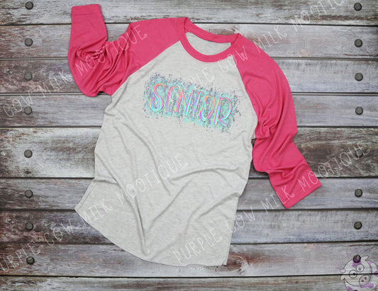 Senior Confetti Paint Tee