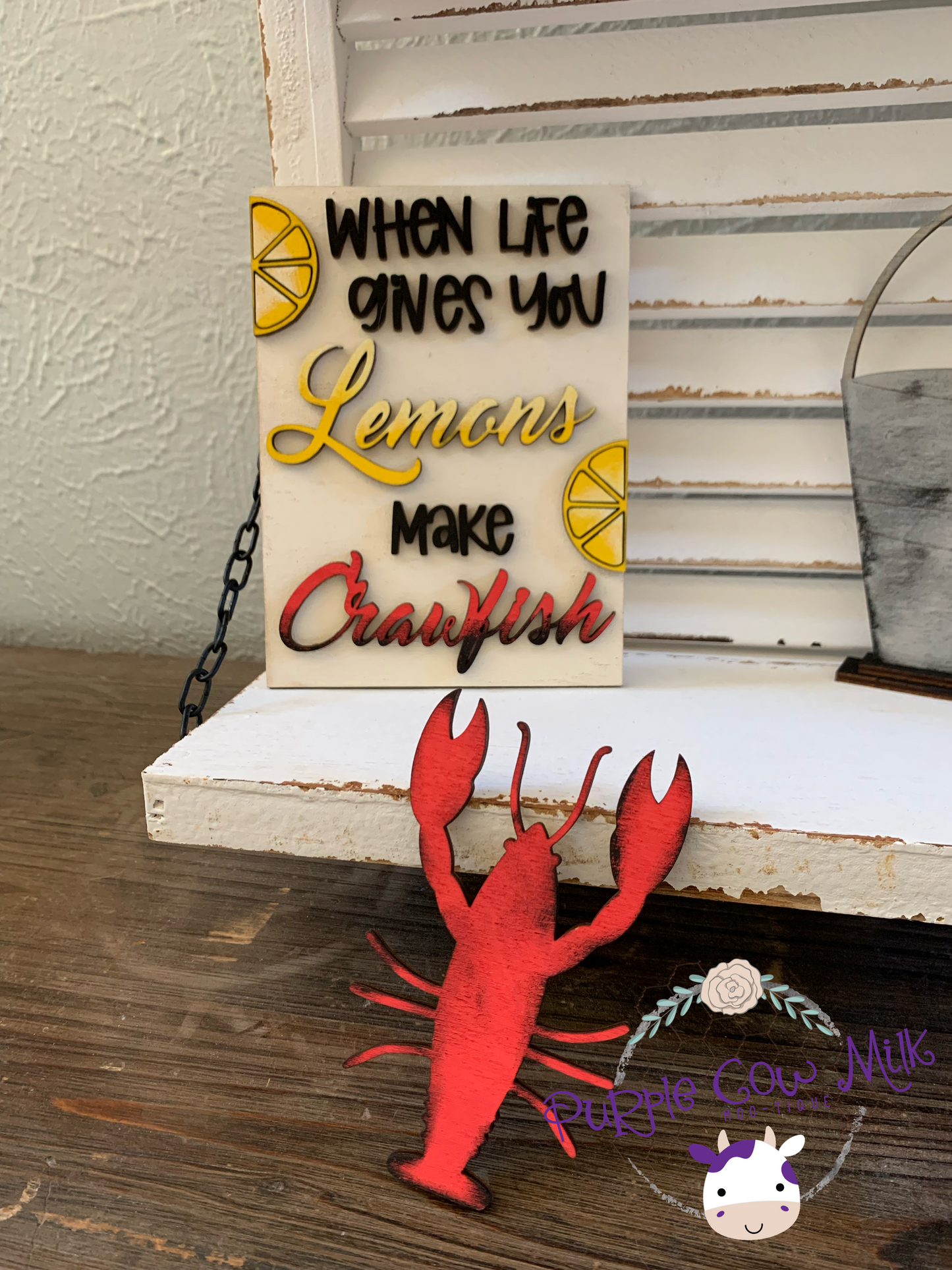 Crawfish Season Tiered Tray Bundle