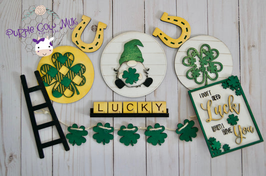 Lucky St. Patrick's Day Tiered Tray Bundle