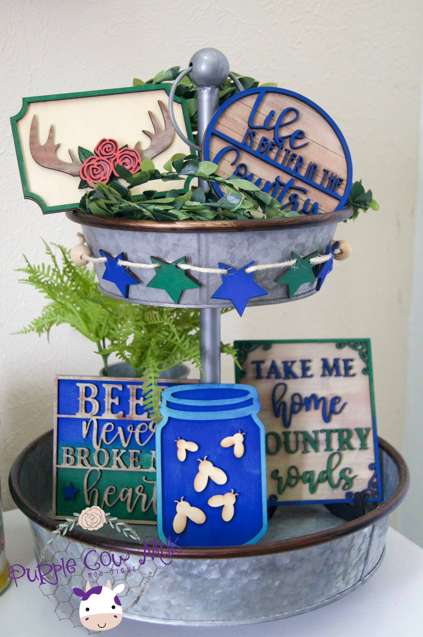 Country Life Tiered Tray Bundle