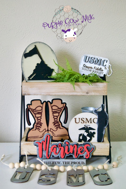 Marines Tiered Tray Bundle